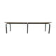 Vintage school bench Height 45 cm - wood and tubular metal structure