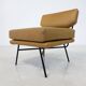 Mid-Century Modern 'Elettra' Set of 3 Armchairs by Stdio BBPR for Arflex, Leather and Iron, 1950s