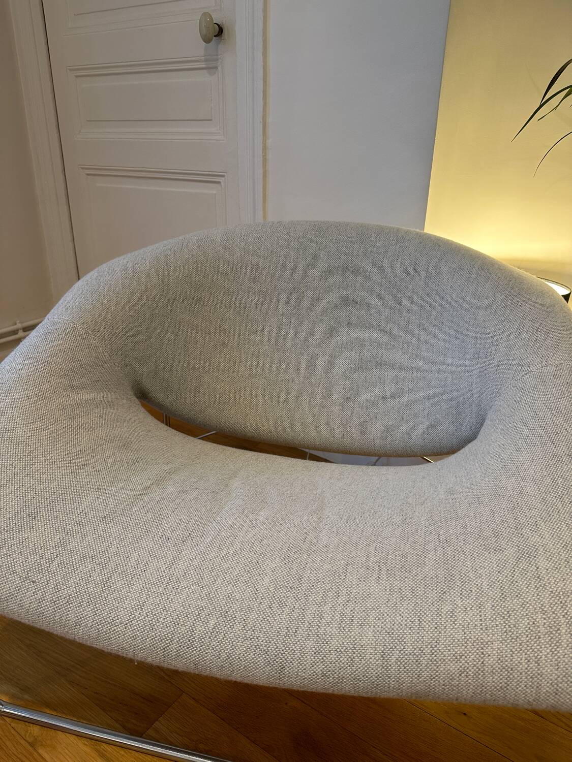 Pair of “Cubic” armchairs by Olivier Mourgue