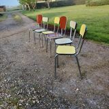 6 Vintage Formica Chairs
