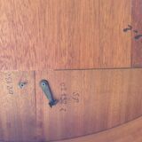 Vintage dining expandable room table