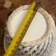 Vintage woven ceramic cache-pot