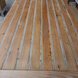 Farm table on trestles