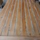 Table de ferme sur tréteaux