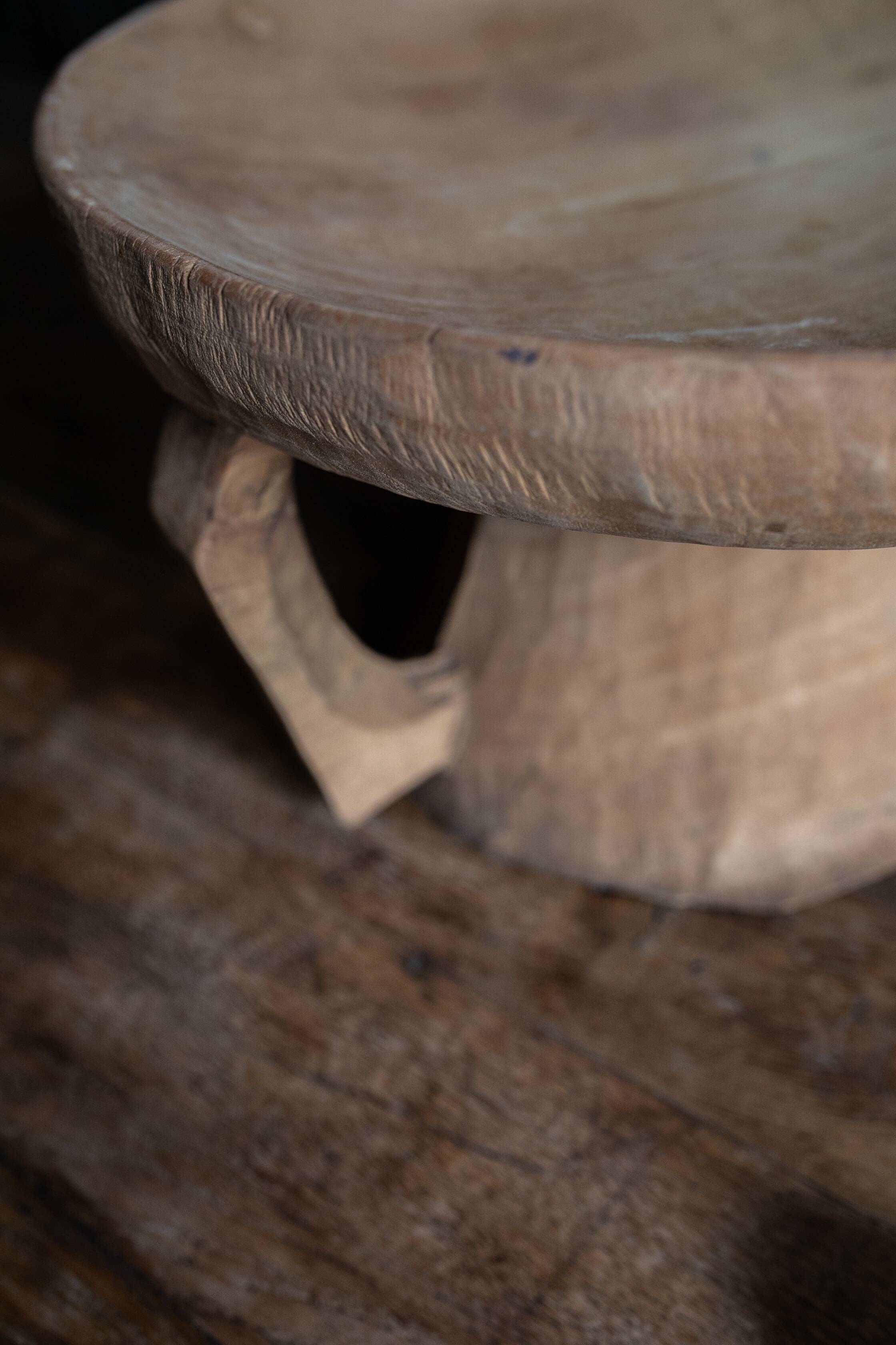La coupe en bois brut