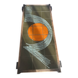 Table basse céramique bois style Vallauris