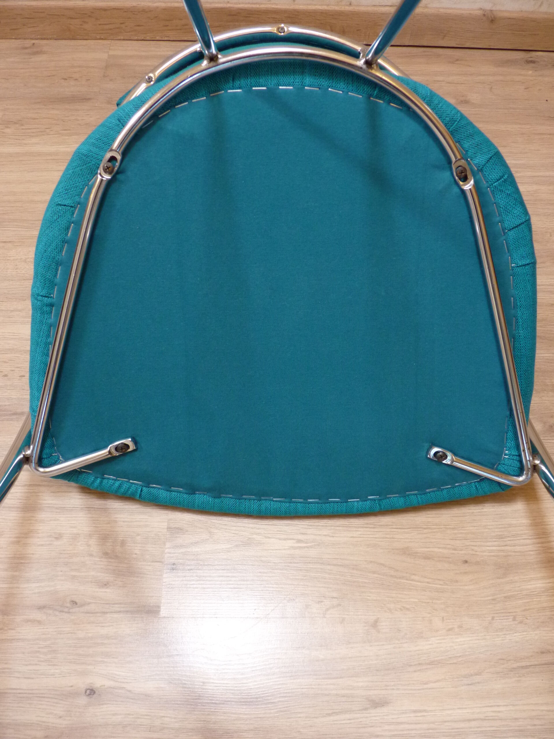 Chrome design armchair