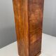 Restored Art Deco wardrobe with shelves, walnut veneer, Czechoslovakia, 1930s.