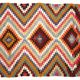 Tapis Kilim Vintage Zigzag – Tissage Anatolien à Motifs Diamants