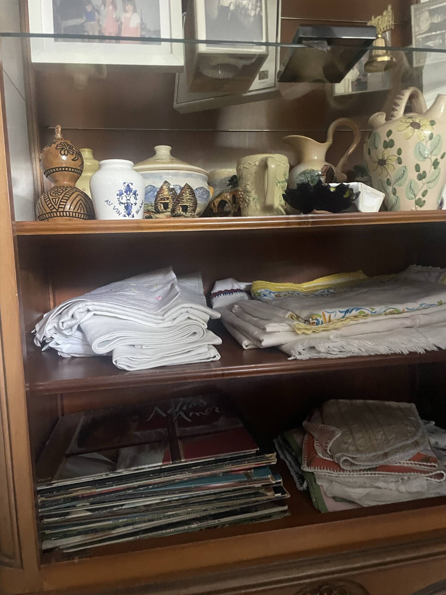 Vitrine de 1 porte / Cristaleira style classique français