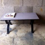 Lava stone coffee table