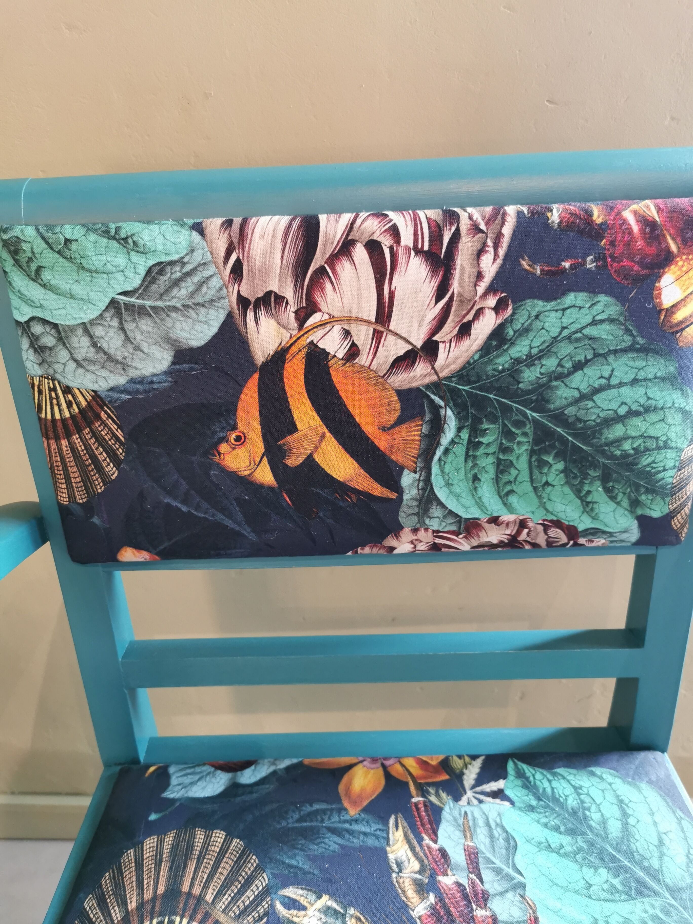 Pair of vintage armchairs refurbished