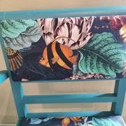 Pair of vintage armchairs refurbished