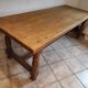 Oak farmhouse table