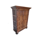 Antique Dutch Oak Panel Cabinet, early 1700s