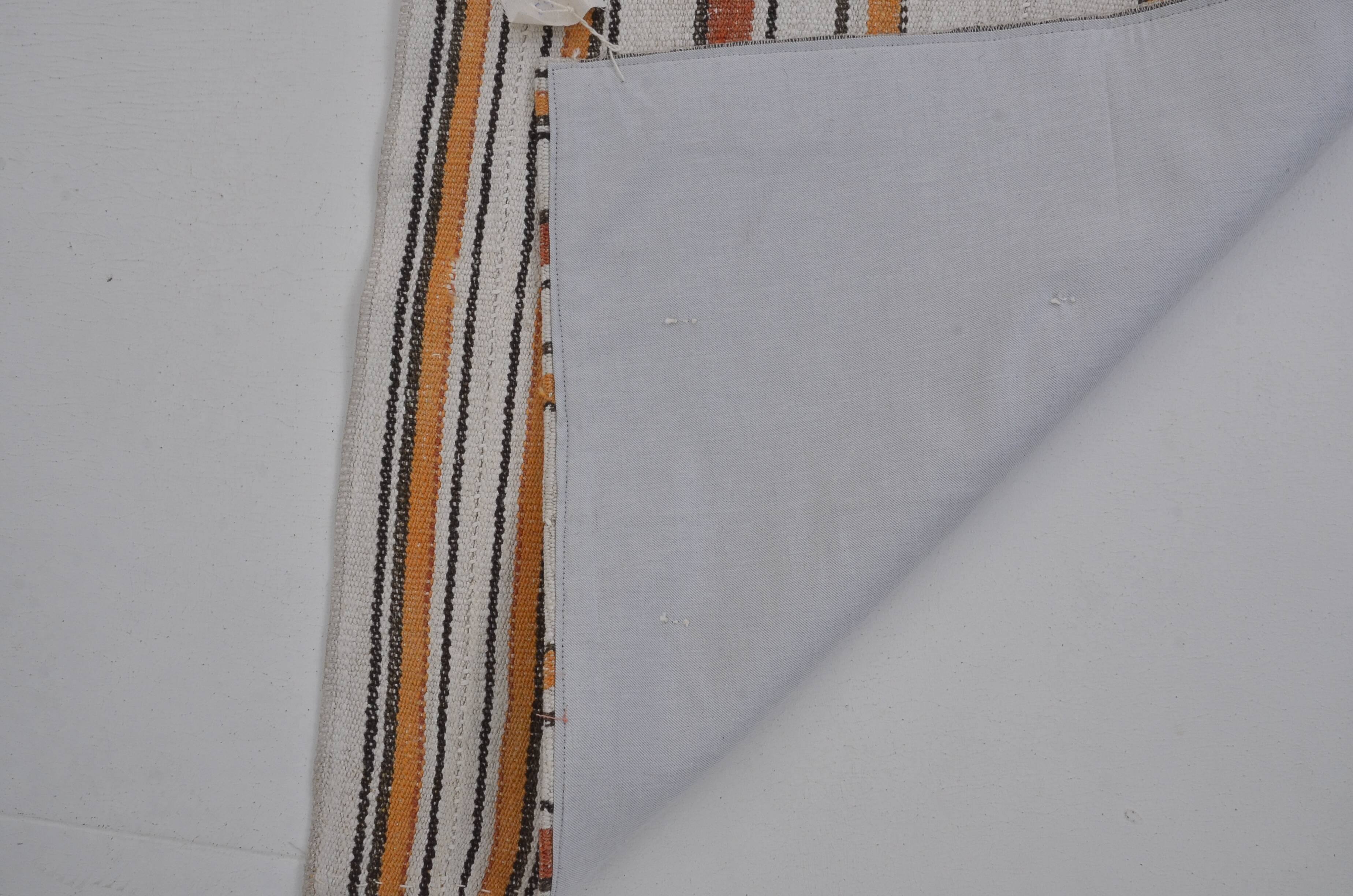 Extra Long Hemp Kilim Runner sku3798