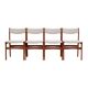 Ensemble de quatre chaises en teck, design danois, années 1970, production: Danemark