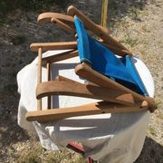 Petit fauteuil d’enfant en toile pliant plage camping