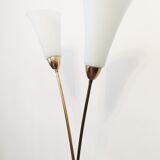 Rare Mid-century White Flower Floor Lamp by Zukov - 1960