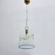 Suspension en verre La Murrina de design du milieu du siècle avec des fleurs, années 1970, Italie