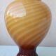 Opaline glass vase