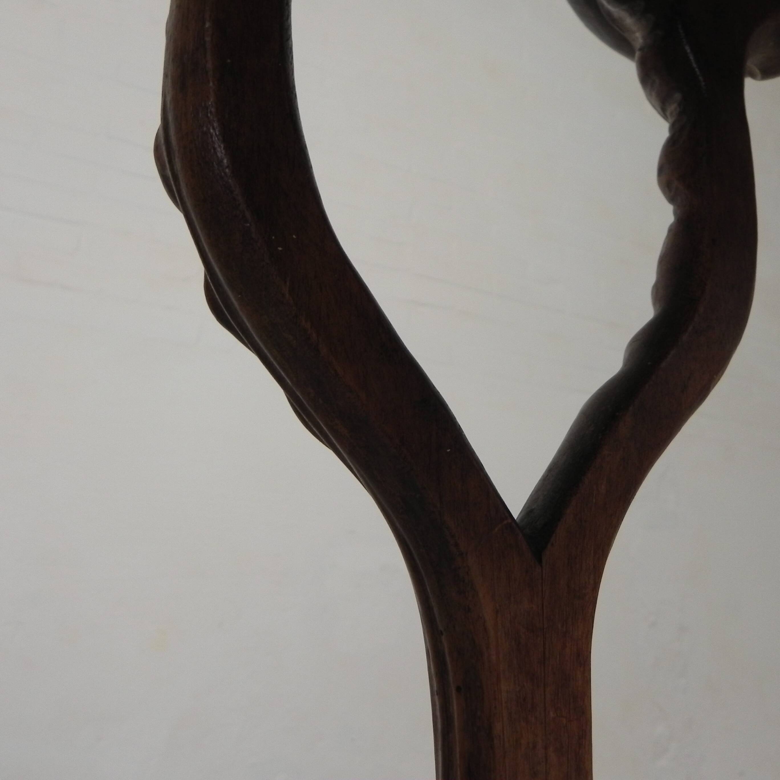 Art Nouveau tea table by Emile Galle, 1899