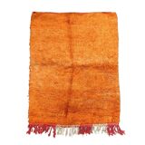 Moroccan rug Beni M'guild orange - 198 x 250 cm