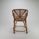 Mid Century Rattan Side Chair, 1960s