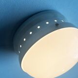 Mid-century Italian space age ceiling lamp by Gianemilio, Pietro and Anna Monti for Kartell, 1950s.