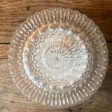 Cast glass ceiling lamp