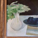 Oil on canvas, still life by René Genis