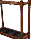 Arts and crafts umbrella stand in mahogany