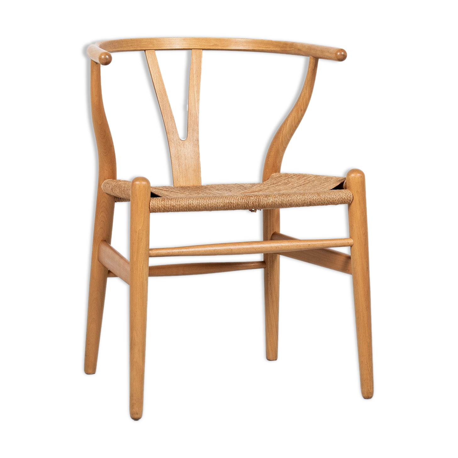 Chaise Wishbone par Hans Wegner pour Carl Hansen & Søn