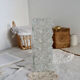 Ceiling light wall lamp minimalist industrial square transparent glass