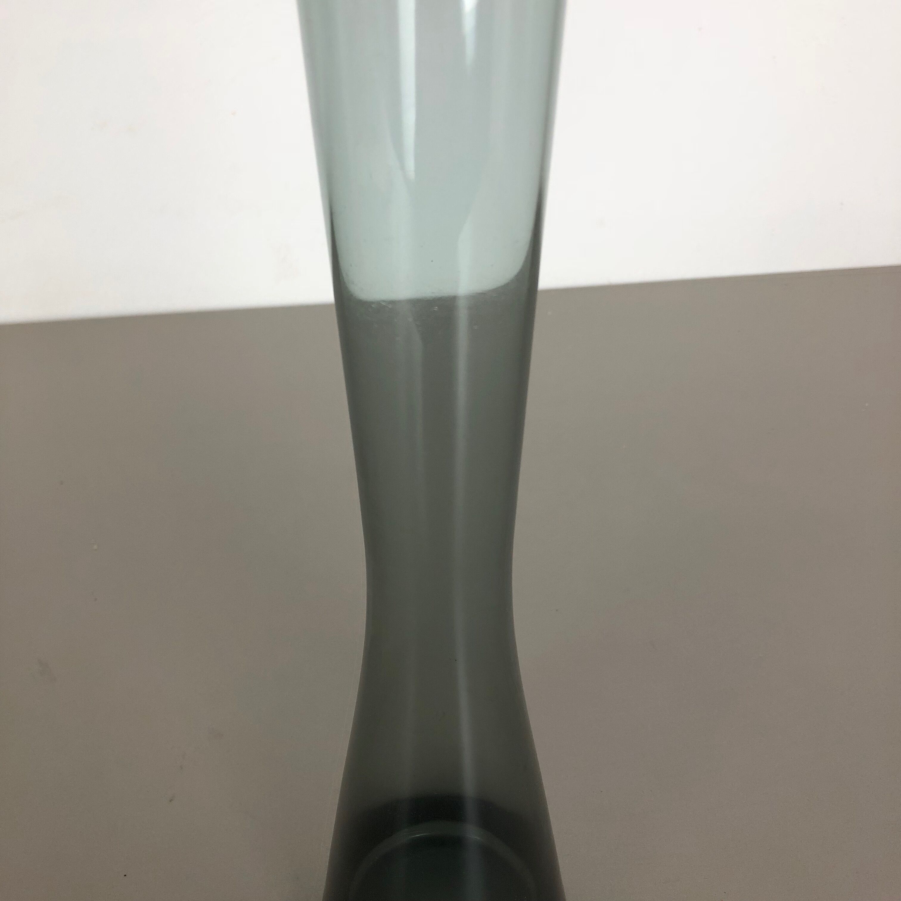 Large Vintage 1960s Turmalin Vase by Wilhelm Wagenfeld for WMF, Germany Bauhaus