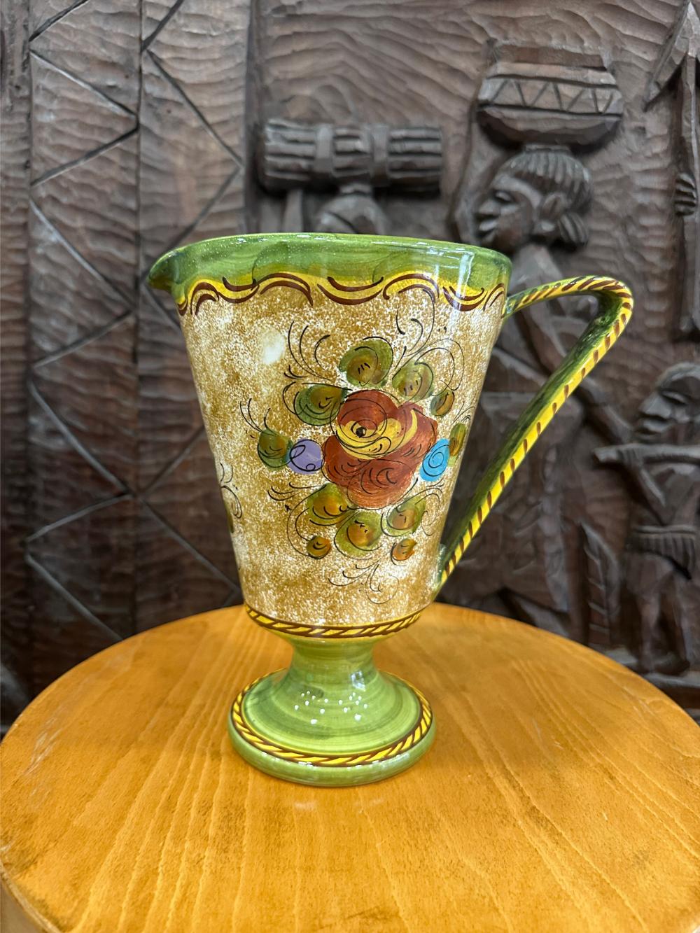 Majolica pitcher from Orvieto