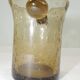 Smoked bubble glass ice bucket, Biot