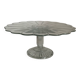 Glass cake dish