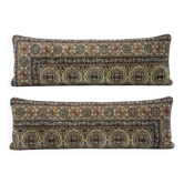 Set of 2 vintage Turkish cushion covers 41x122 cm