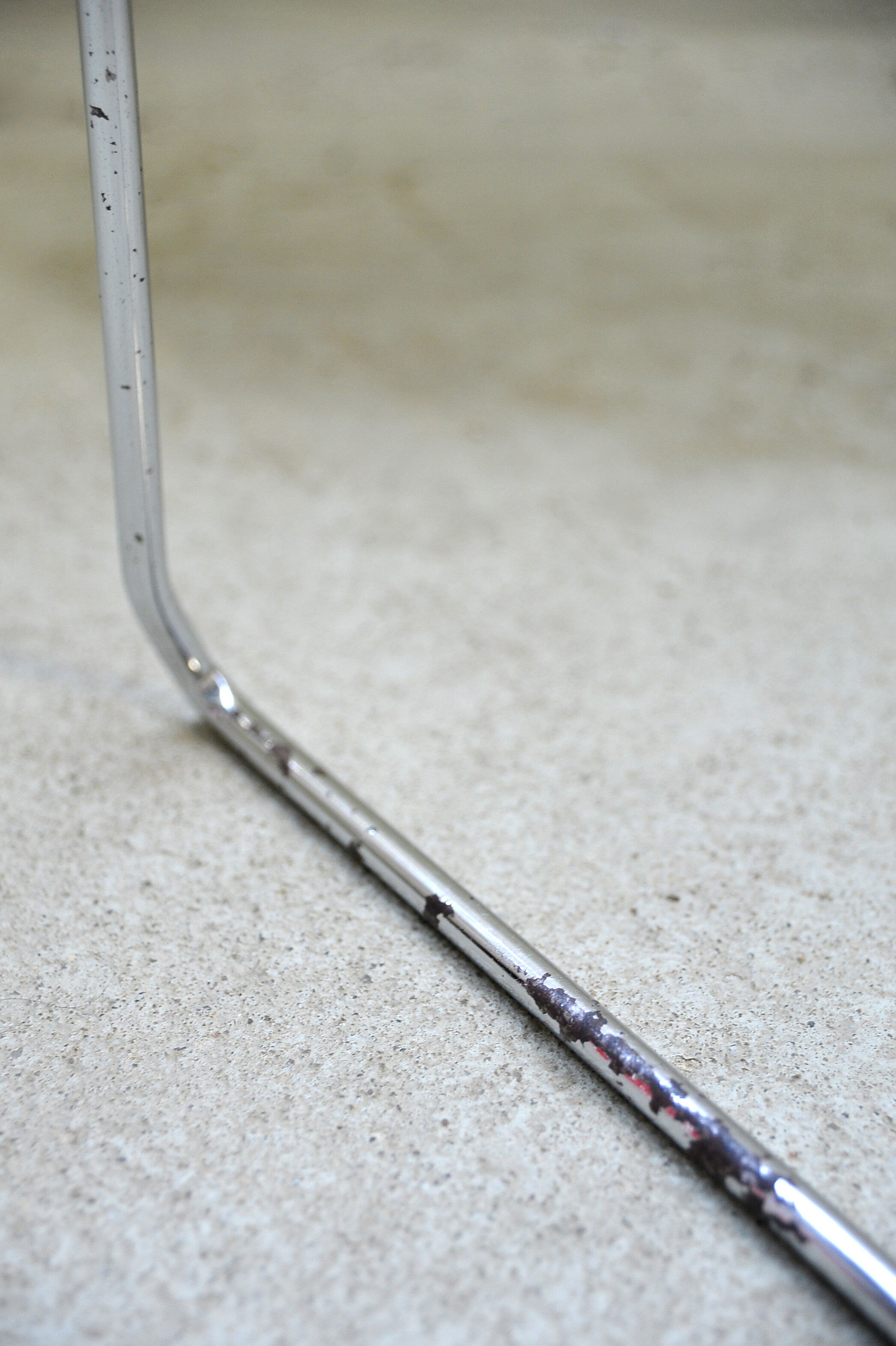 Chair black scoubidou design