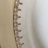 Set of 6 flat plates Lunéville