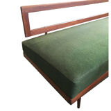 Teak sofa bed, Danish 60-70's