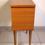 Teak bedside table years 70