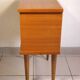 Teak bedside table years 70