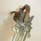 Grande applique ancienne en bronze