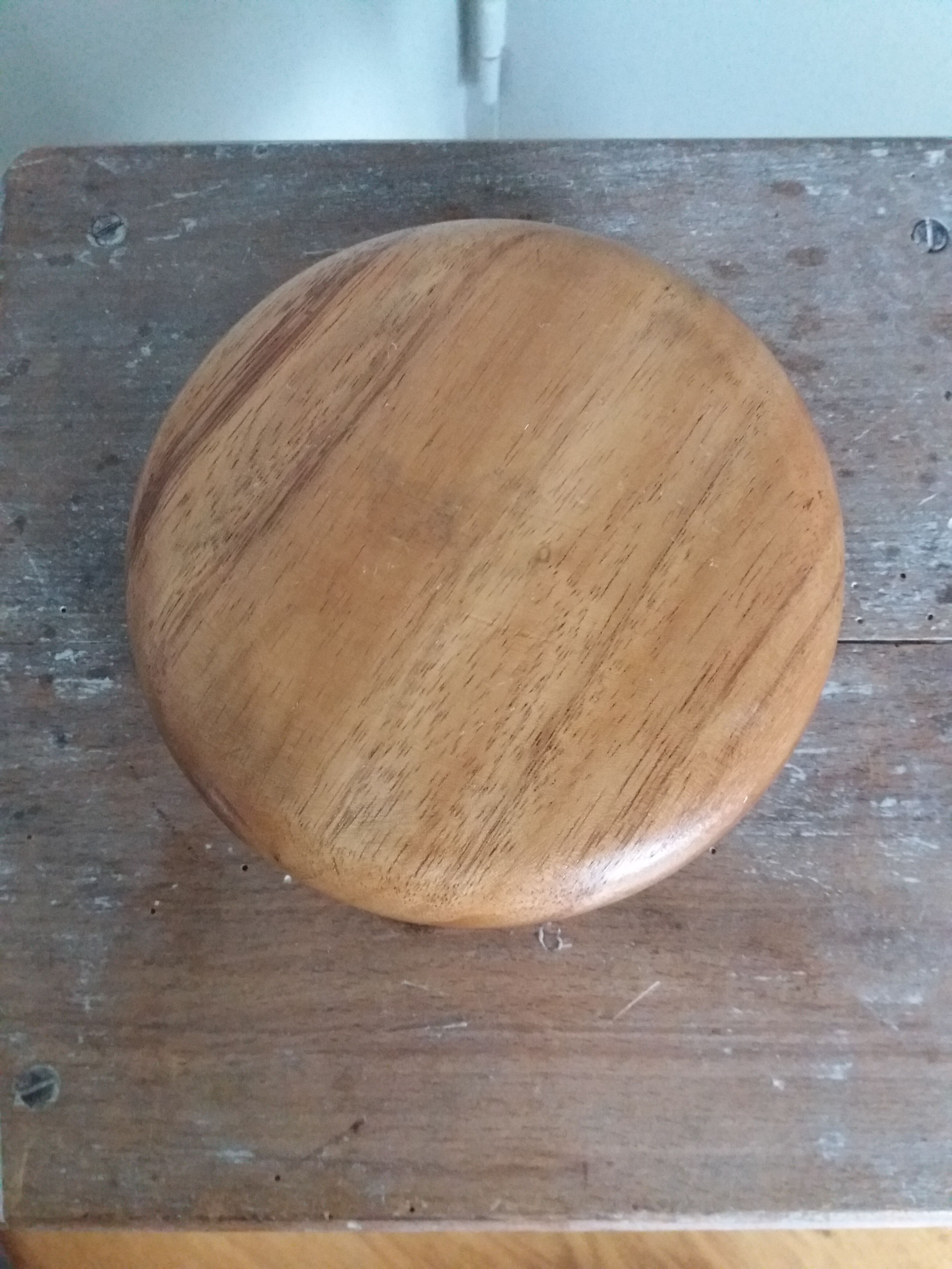 Cup empty bowl wooden pocket