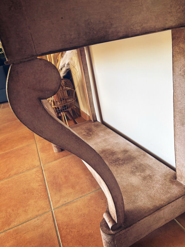 Console shabby chic patine toscane