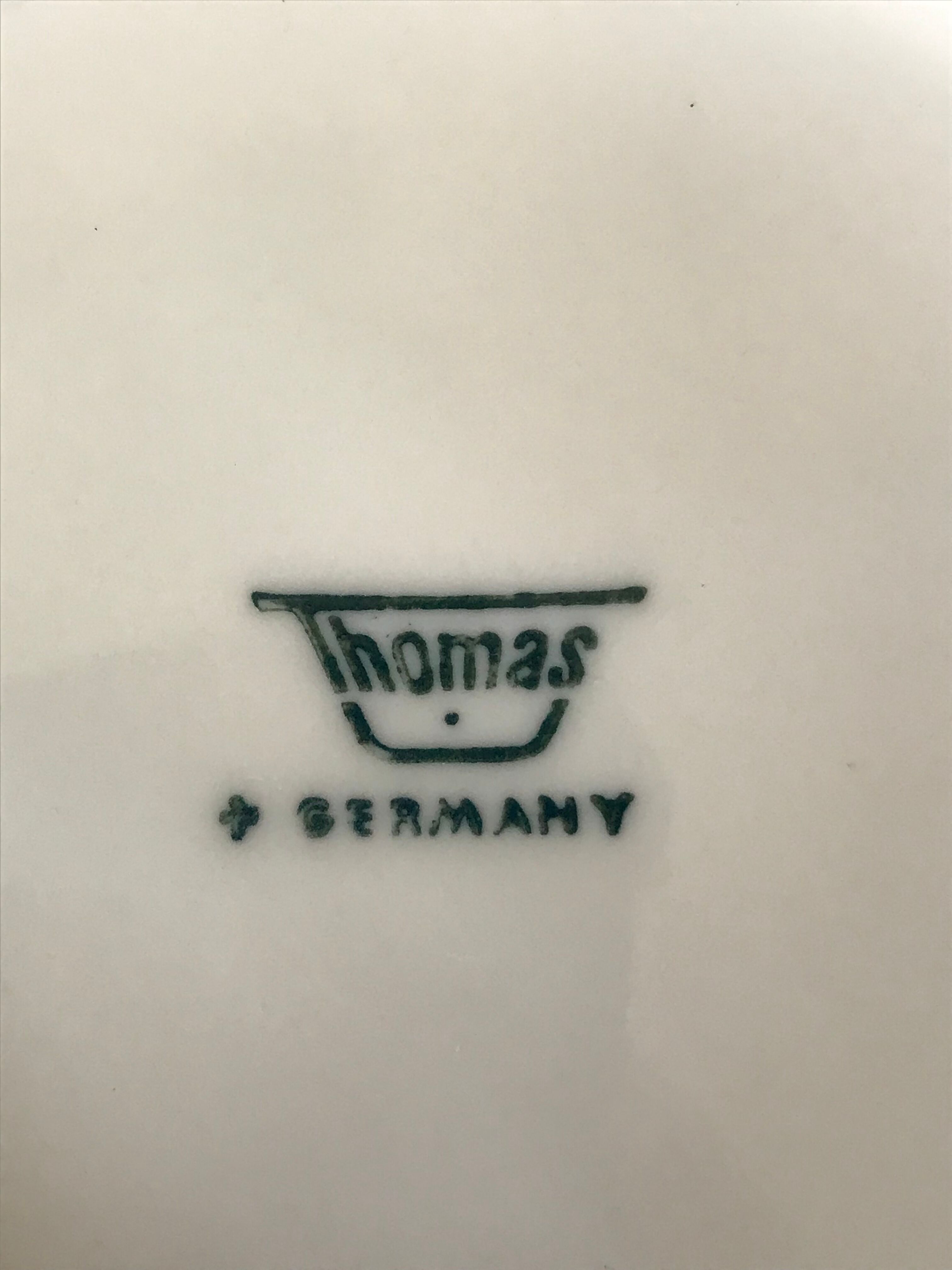 German biscuit vase design years 70