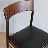 Set of 4 chairs danish 60s