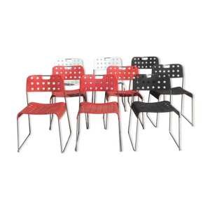 ensemble de 9 chaises